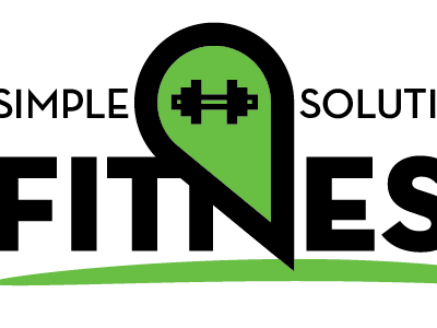 Simple Solutions Fitness fitness logotype map pin