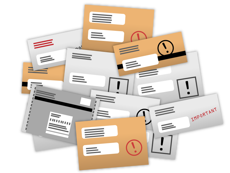 Junk Mail Sampler scam mail junk