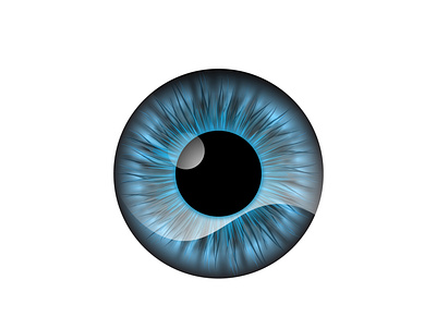 Eye Illustrated akilvarman dark ui design eye hikeart illustration tutorial vector