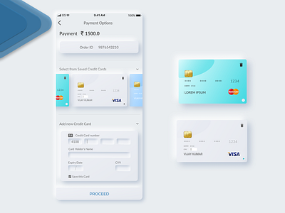 Credit Card Checkout Page Neuromorphic Design dailyui design figma neumorphic design
