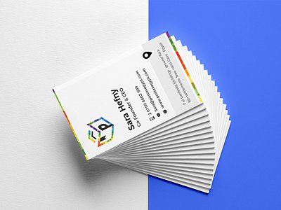 Postex business card design