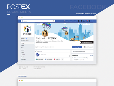 Postex-Socialmedia comingsoon delivery service graphic design socialmediamarketing vector