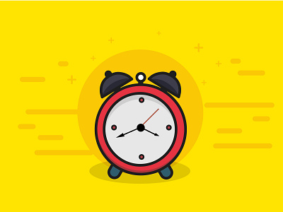 Minimal Alarm clock abstract alarm alarm vector art clock creative design flat icon illustration illustrator logo minimal ui vector