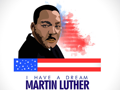 Martin Luther king art artoftheday artsy character creative design digitalpainting draw fanart graphic graphic design graphic art graphic artist illustration instaartist martin luther king sketch vector vectorart vectorartwork