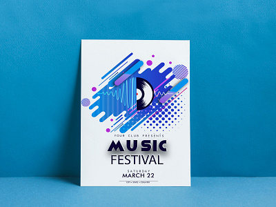 Music festival Flyer advertisement advertising character creative design flyer illustration music music flyer music poster musicfest musicfestival poster print