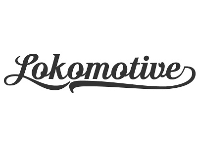 Lokomotive logo vintage