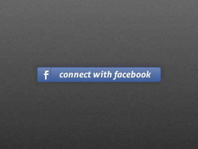 Connect to Facebook button facebook