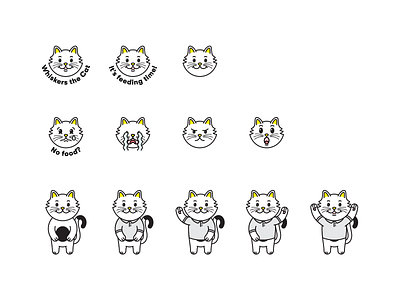 character design #1 cat character design graphic design illustration mascot design vector