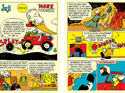 "More Moondog" comics comix illustration