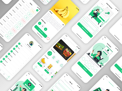 Online Shopping app design ui