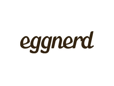 Eggnerd egg eggnerd lettering