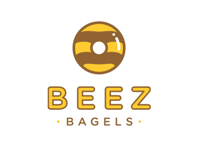 Beez Bagels Logo Exploration
