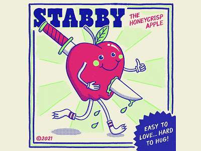 Stabby the Honeycrisp Apple