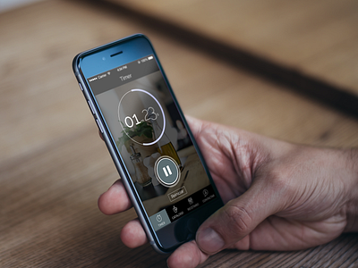 Cooking Timer app clock cook ios kitchen time timer ui ux
