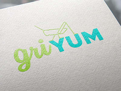 Griyum branding identity logo