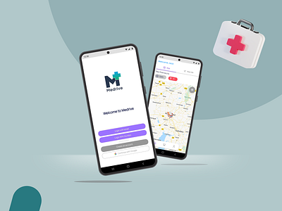 Healthcare App app design mobile ui ux