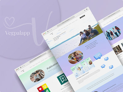 vegpalapp app design flutter mobile ui ux web