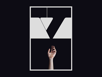5 Poster hand minimal photography poster typography