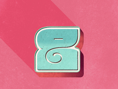 Lowercase G for 36 Days of Type 36 days of type 36daysoftype g 36daysoftype07 70s adobe photoshop colorful handdrawn handlettering illustration lettering retro textures type art typography