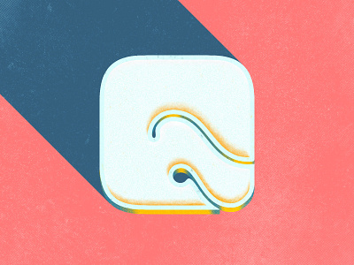 Uppercase Q for 36 Days of Type 36 days of type 36daysoftype q 36daysoftype07 70s adobe photoshop colorful handdrawn handlettering illustration lettering retro textures type art typography