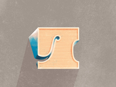 Uppercase R for 36 Days of Type 36 days of type 36daysoftype r 36daysoftype07 70s adobe photoshop colorful handdrawn illustration lettering retro textures type art typography