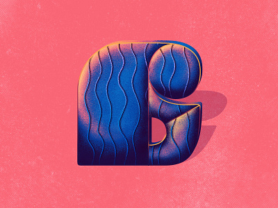Six for 36 Days of Type 36 days of type 36days 6 36daysoftype07 6 70s adobe photoshop colorful handdrawn handlettering illustration lettering retro textures type art typography