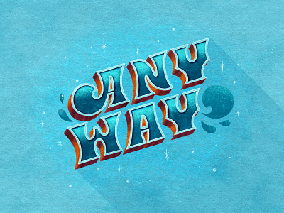 Day 11/100 100daysproject adobe photoshop colorful handdrawn handlettering illustration lettering lettering art lettering challenge retro textures type art typography