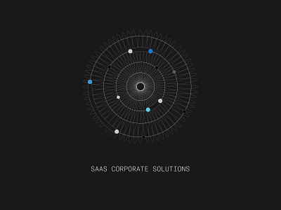 SaaS Corporate Solutions animation art design fashion illustration minimal typography ui vector web