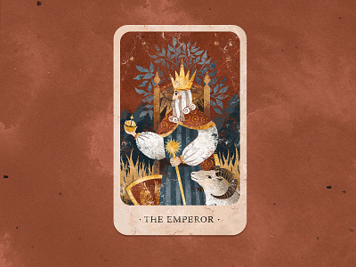 IV. The Emperor. Tarot digitalillustration illustration king magical occult photoshop tarot tarot card