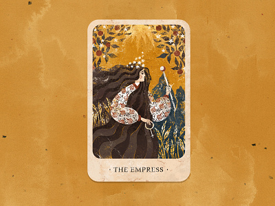 III. The Empress. Tarot digitalillustration illustration magical occult photoshop tarot tarot card