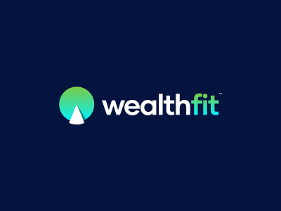 WealthFit Logo brand brand identity branding design icon identity