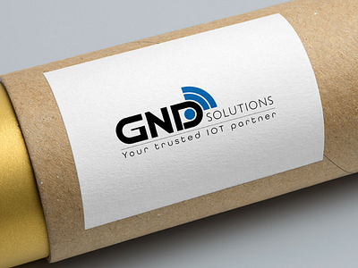 Logo of GND Solutions.