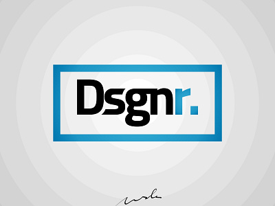Dsgnr design designer drawing logotype typography