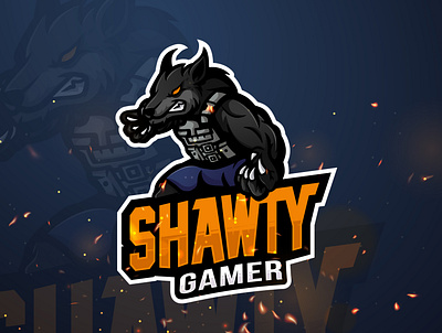 shawty gaming esport logo branding design esport esport logo identity illustration illustrator logo mascot vector