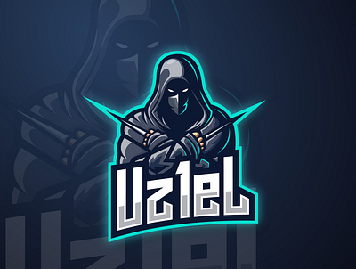 assassin mascot esport logo assassin branding design esport esport logo identity illustration illustrator mascot vector