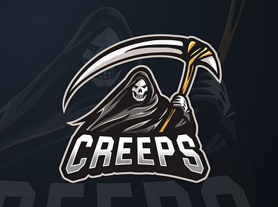 Creeps mascot logo esport assassin branding design esport esport logo identity illustration illustrator logo vector