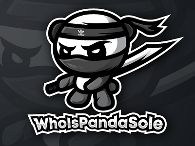 Panda mascot logo