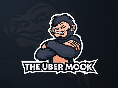 The Uber Mook mascot logo esports