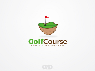 Golf logo art branding clean design icon identity illustration logo vector