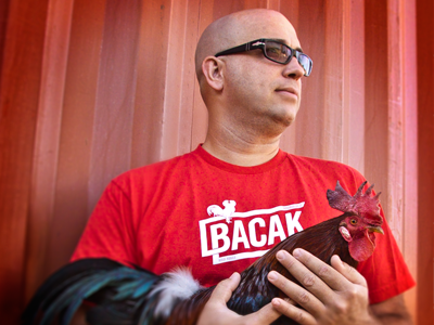Adoboloco Bacak T-Shirt adoboloco hot sauce logo maui red rooster shirt t shirt tee typography
