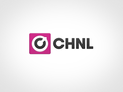 CHNL brandmark channel chnl custom logo type typography