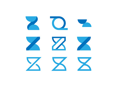 Letter Z Exploration design flat geometic illustrator letter logo logotype minimal monograma negative space type typography vector z