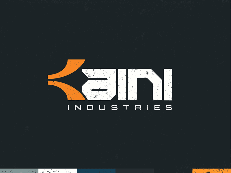 Kaini Industries boards of canada branding futurism futuristic identity industries k kaini logo planets rings space