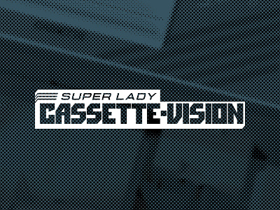 Super Lady Cassette Vision aviture brand branding console gaming logo obscure retro super lady cassette vision