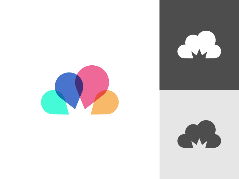 Hot Air Balloon Mark - Daily Logo Challenge #02 mark logo balloon hot air balloon crown daily logo