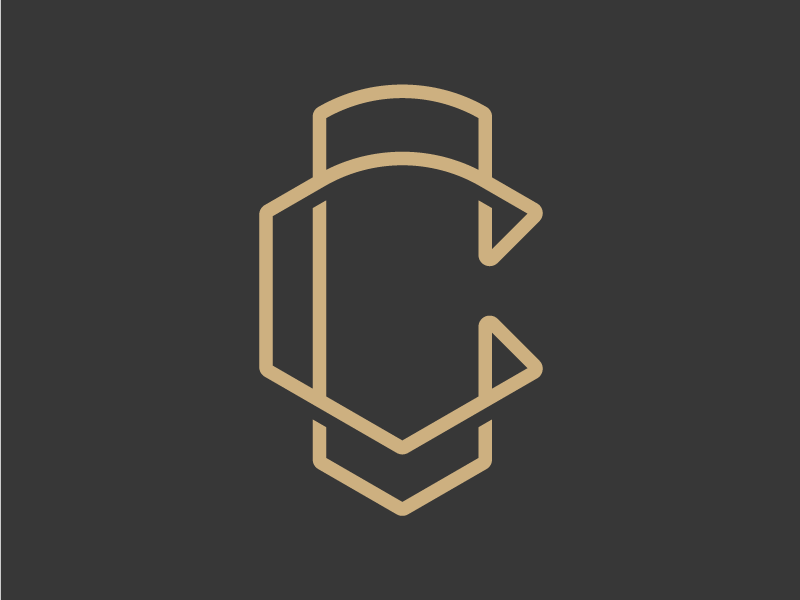 Single Letter Logo - Daily Logo Challenge #04 daily logo challenge two c monogram letter c daily logo