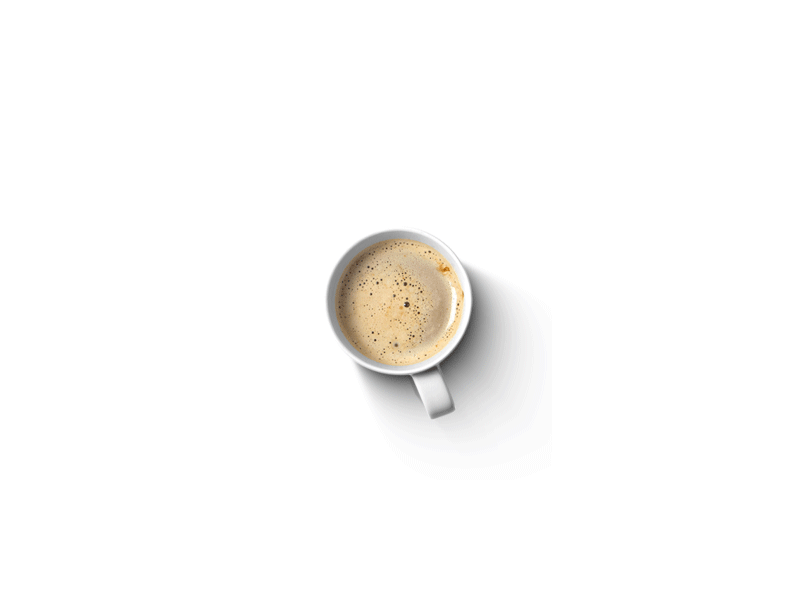 Coffee ALMOND after effect animation branding coffee cup mockup cup of coffee design illustration motion rotate rotation shaddow