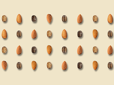 project Almond adobe illustrator almond branding coffee design illustration nuts photoshop