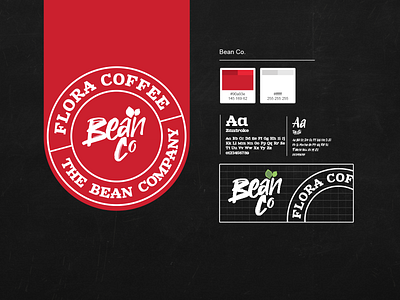 Bean Co brand branding branding design logo logo design
