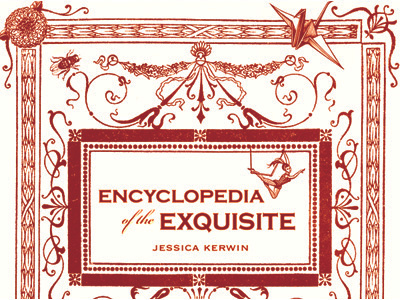 Encyclopedia of the Exquisite book cover origami crane